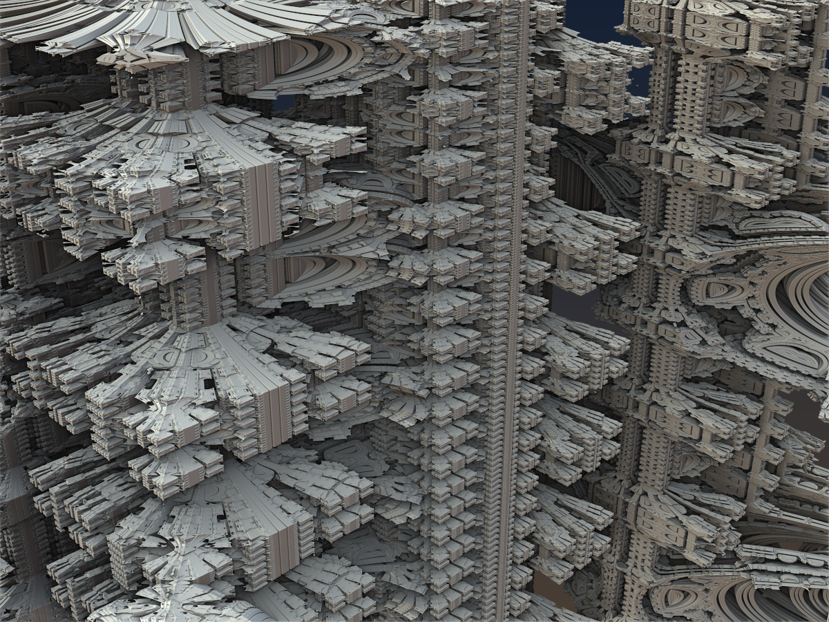 Le intelligenze artificiali hanno continuato a progettare e costruire città anche dopo che l'umanità si è estinta da secoli.   1200px